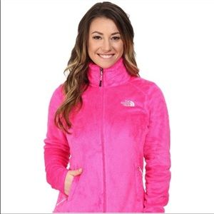 The north face pink osito jacket